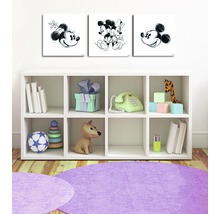 Detská izba s nástennými maľbami Mickey Mouse, regálom a hračkami