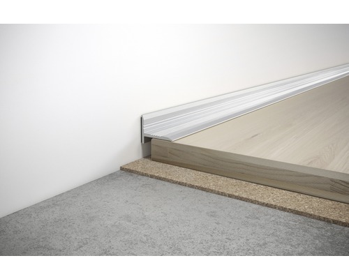 Hliníkový prechodový profil pre podlahové krytiny