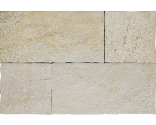 Zostava štyroch obkladových dlaždíc s kamenným vzhľadom