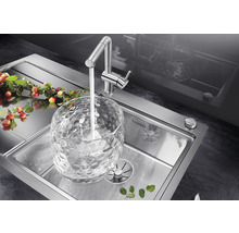 Nerezový drez Blanco DIVON II 5 S-IF 510 x 1000 mm nehrdzavejúca oceľ hodvábny lesk 521660