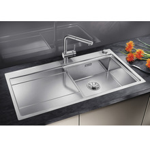 Nerezový drez Blanco DIVON II 5 S-IF 510 x 1000 mm nehrdzavejúca oceľ hodvábny lesk 521660