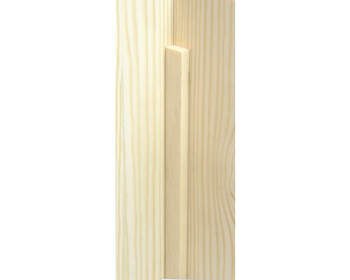 Detail drevenej lišty