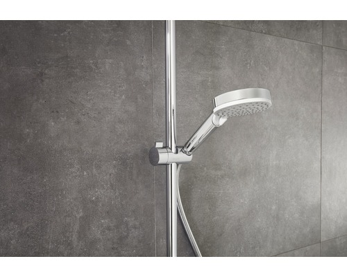 Sprchová tyč s ručnou sprchou do kúpeľne