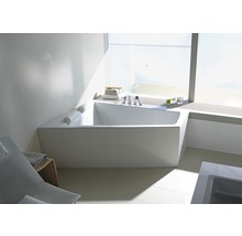 Priestorovo úsporné vane DURAVIT 100 x 170 x 46 cm biela hladké 700264000000000