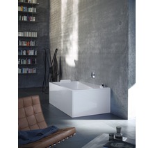 Priestorovo úsporná vaňa DURAVIT 100 x 170 x 46 cm biela hladká 700265000000000