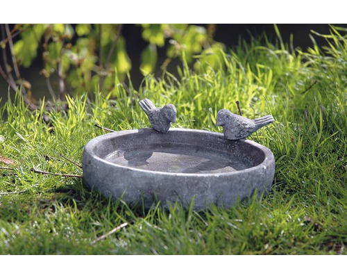 Napájadlo pre vtáky s dvoma motívmi vtákov v záhrade