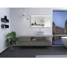 LED zrkadlo do kúpeľne s osvetlením DSK Silver Boulevard 60 x 100 cm