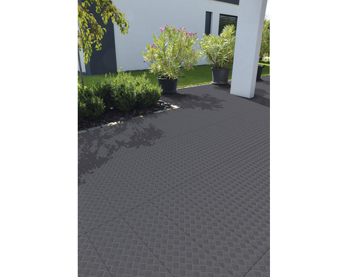 Terasa s vonkajšou podlahovou dlažbou