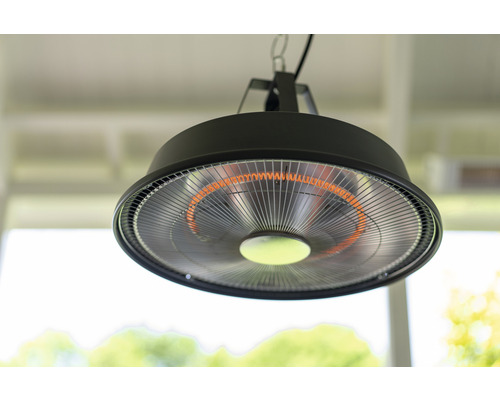 Závesný ohrievač pre vonkajšie použitie