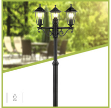 Trojitý stĺp s lampášom pre vonkajšie použitie