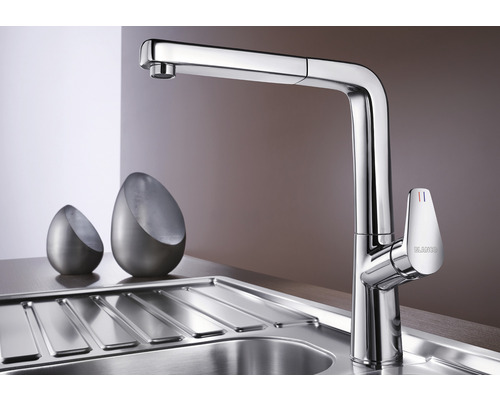 Kuchynská batéria Blanco Logo na dreze