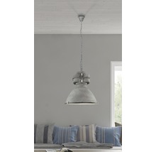 Luster Brilliant Anouk E27 1x60 W sivý