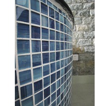 Sklenená mozaika XCM 8285 30,5x32,5 cm modrá/biela-thumb-3