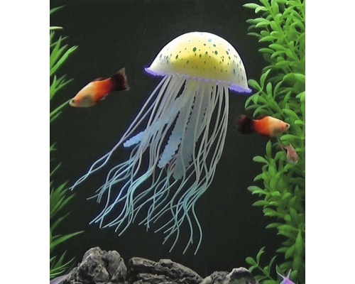 Dekorácia do akvária medúza XL modrá