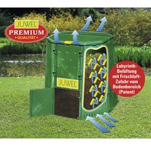 Kompostér JUWEL Aeroquick XXL thermo 890 l plastový zelený