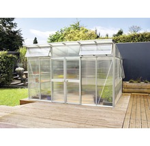 Skleník Vitavia Aphrodite 11500 polykarbonát 10 mm 275x396 cm hliník