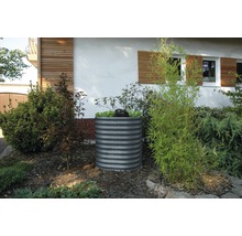Vyvýšený záhon Vitavia Vita 858 Rund Ø82x86 cm plechový granit
