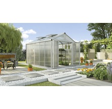 Skleník Vitavia Zeus Comfort 10000 polykarbonát 10 mm 258,4x390,8 cm hliník vr. podlahového rámu