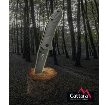 Vonkajší nôž Cattara v drevenom pahýli