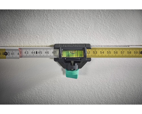 Skladací meter s vodováhou