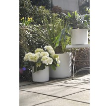 Keramický obal na kvetináč Soendgen Miami Ø 32 cm biely-thumb-4