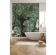 Fototapeta vliesová Monstera on Marble, motív prírodný