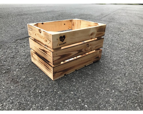 Drevená debna s logom Buildify