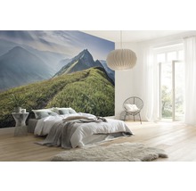 Fototapeta vliesová PSH093-VD4 Pure Green Vein 4-dielna 400x250 cm