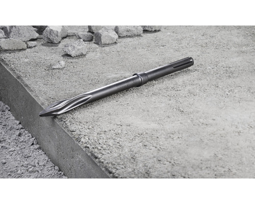 Plochý sekáč pre búracie kladivo na betóne