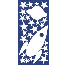 Nálepka na stenu Saturn