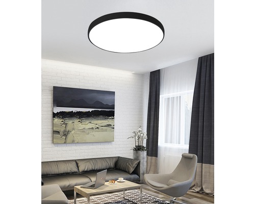 LED stropné svietidlo Top Light 60 W 6000 lm 3000-6500 K čierne s diaľkovým ovládaním