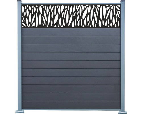 WPC zástena s dekoratívnou clonou