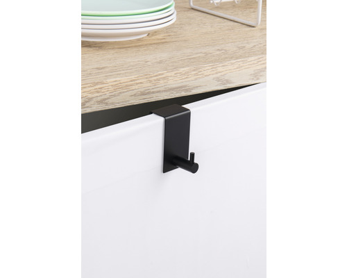 Skrinkový hák na pripevnenie na dvere skrinky