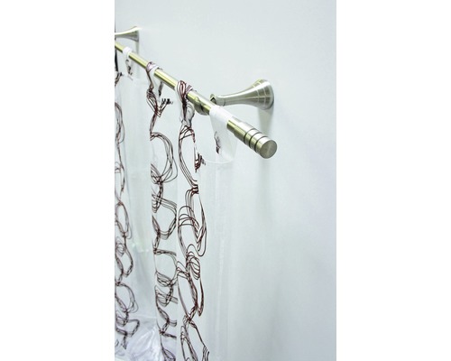 Záclonová tyč so závesom na ozdobu