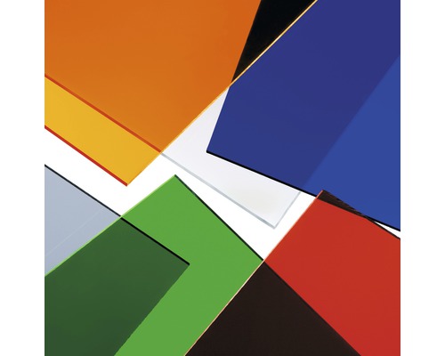 Akrylátové dosky v rôznych farbách