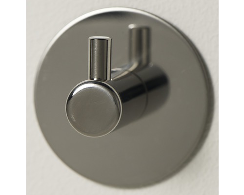 Dvojitý kovový vešiak na stenu