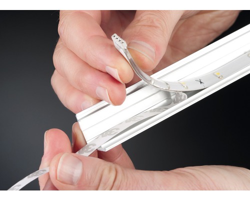 Inštalácia LED pásika do hliníkového profilu