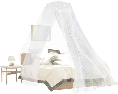 Moskytiéra dvojlôžko Home Protect biela 12,5 x 2,5 m