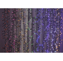 Dekoratívna svetelná reťaz s rôznymi farbami pre interiér