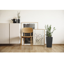 Samozavlažovací kvetináč Lechuza Cubico Color plast 30x30x56 cm antracit