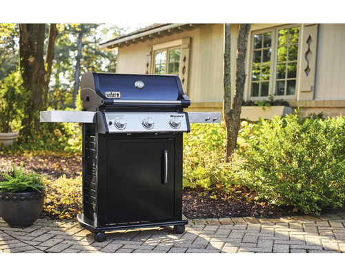 Plynový gril Weber Spirit s bočnými policami a spodnou skrinkou