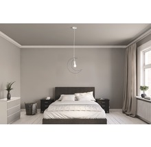 Luster Brilliant Ezra E27 60 W biele s motívom mesiac a hviezda