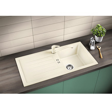 Granitový drez Blanco FAVUM 435 x 860 mm antracitová 524227