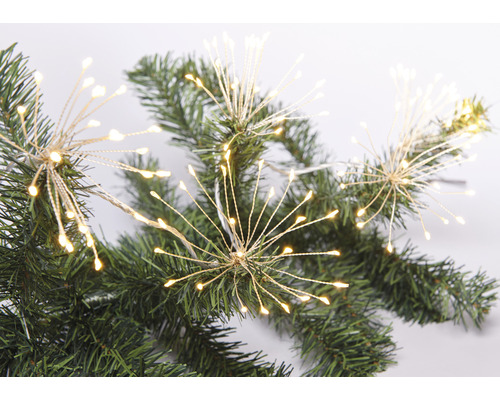 LED svetelná reťaz v tvare hviezdy na dekoráciu na vianočný stromček