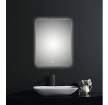 LED zrkadlo do kúpeľne DSK Silver Moon 60x80 cm