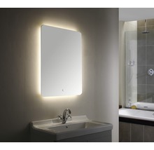 LED zrkadlo do kúpeľne DSK Silver Moon 60x80 cm