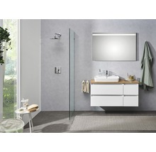 Kúpeľňová skrinka pod umývadlo Pelipal Quickset 360 lesklá biela 110 x 53 x 49 cm-thumb-5