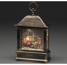 Dekoratívna lampa s vianočným motívom a LED osvetlením