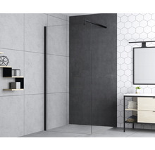 Walk In basano Modena black 120 cm číre sklo s vodeodolnou vrstvou matne čierna-thumb-2