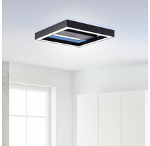 LED stropné svietidlo Brilliant Icarus 18 W 1260 lm 2700-6200 K čierne s diaľkovým ovládaním